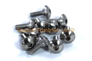 10x Fairing Bolts Stainless m5 +3mm Shoulder Shank fits Suzuki GSX-R GSX - Imagen 1 de 4