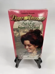 Dear America So Far From Home The Story Of Mary Driscoll An Irish Mill Girl VHS - Foto 1 di 10