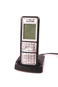 Aastra 610d Handset DECT Systemtelefon ISDN Telefon Ladeschale Netzteil Silber