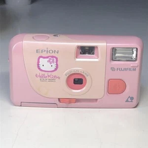 Junk Epion × Hello Kitty Collaboration Film Camera Pink FUJIFILM 1997 #6754 - Picture 1 of 14