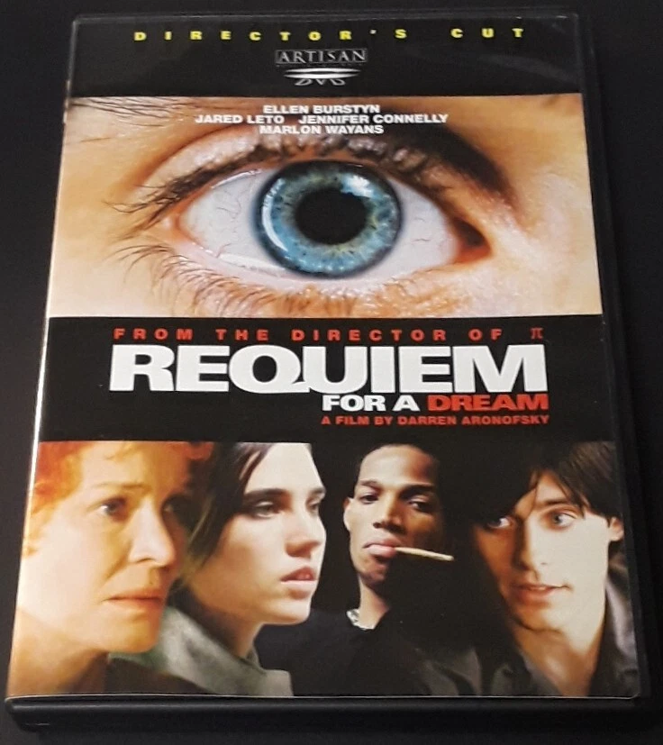 REQUIEM FOR A DREAM DVD Movie 2000 Director's Cut Thriller Drama Drugs Wayans - Image 1 of 1