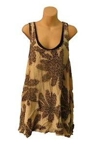 TOP in VINTAGE Style ~ CAROLINE MORGAN ~ Layered TOP * Size 14 * REDUCED !! - Picture 1 of 2