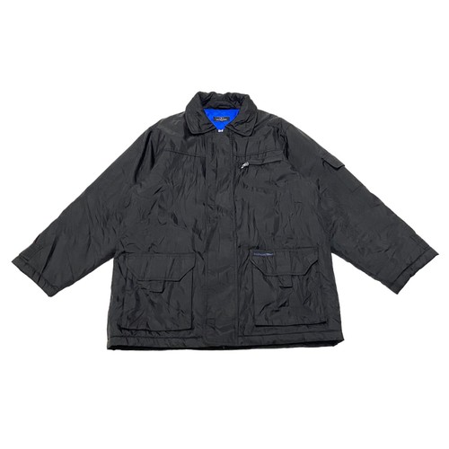 Cappotto Trapuntato Valentino Sport Vintage High End Lusso Designer Giacca Nera VINTAGE