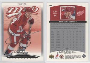 2003-04 Upper Deck MVP Silver Script /150 Brendan Shanahan #144 HOF