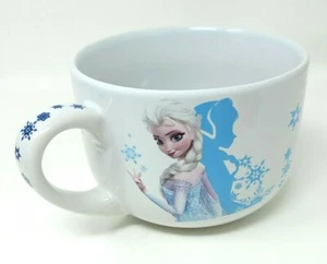 Disney Frozen Snow Queen Elsa Large Jumbo Cappuccino Mug - Picture 1 of 5