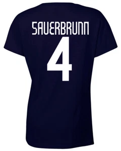 Camiseta BECKY SAUERBRUNN Mujer Equipo de Fútbol 2 Lados DAMA 1188 - Imagen 1 de 8