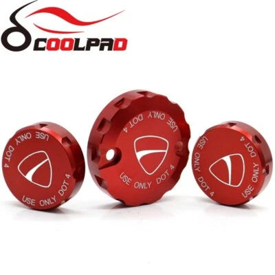 Front Brake Clutch Rear Brake Reservoir Cover For DUCATI Panigale 899/959 V4/S/R - Image 1 of 4