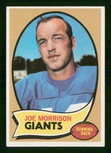 Joe Morrison 1970 Topps 70 Nº 105 en muy buen estado+ 37588 - Imagen 1 de 2