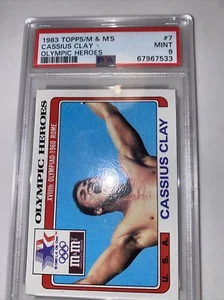 1983 Topps M&M's Olympic Heroes #7 Cassius Clay Muhammad Ali Boxing PSA 9 - Picture 1 of 6