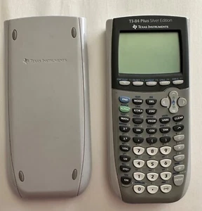 PRE-OWNED TEXAS INSTRUMENTS TI-84 PLUS SILVER EDITION GRAPHING CALCULATOR - Picture 1 of 7