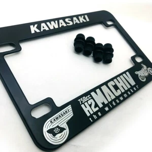 Kawasaki H2 Mach IV Widowmaker License Plate Frame - Picture 1 of 2