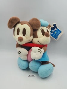 Mickey Mouse & Minnie Mouse B3110 Disney TAG Couple SEGA 2009 Plush 7" Toy Doll - Picture 1 of 8