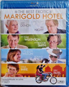 The Best Exotic Marigold Hotel (Blu-Ray, 2012) Region A,B,C - New & Sealed
