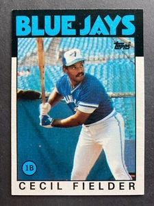 1986 Topps #386 Cecil Fielder RC (Toronto Blue Jays)    ROOKIE! - Bild 1 von 2
