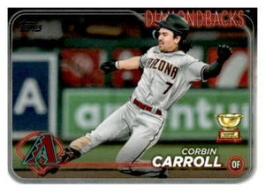 2024 Topps Corbin Carroll #156 Arizona Diamondbacks - Picture 1 of 2