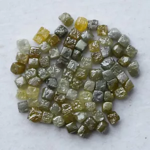 Diamante grezzo misto giallastro sfuso 1,00 CT 30 PZ 1,00 - 2,00 mm - Foto 1 di 7