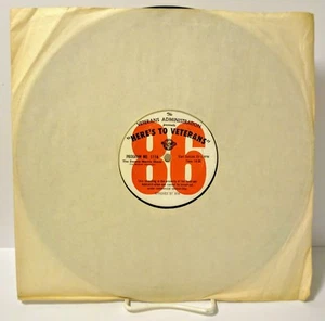 Heres To Veterans Programs 1116 / 1117 # 86, Veterans Administration LP Record - Imagen 1 de 6
