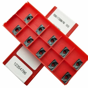 10 piezas R390 11T308M PM R0.8 indexable CNC fresa insertos insertos de carburo - Imagen 1 de 8