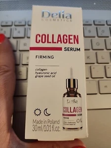 Delia COLLAGEN Face SERUM with Hyaluronic Acid &Grape Seed oil Day/Night 1 fl oz - Picture 1 of 3