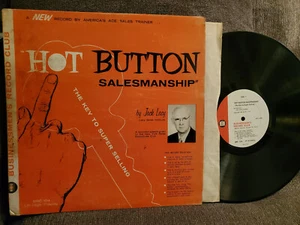 JACK LACY Hot Button Salesmanship LP SELF HELP - Picture 1 of 3