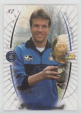 2000 DS Card Collections Inter Historical Lothar Matthaus (Ballon d'Or Winner)