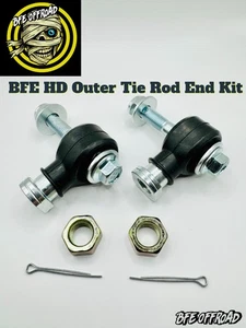 BFE Heavy Duty Chromoly Tie Rod Ends Left Right Polaris RZR 570 800 800S 2008-14 - Picture 1 of 4