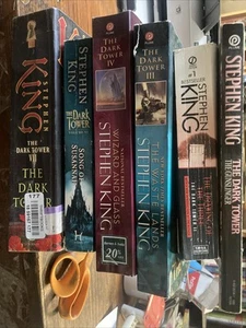 Lot of 6 Books by Stephen King # Vintage Dark Tower Books - Picture 1 of 1