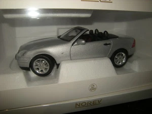 1:18 Norev Mercedes-Benz SLK R170 1996-1999 Brilliant silver/silber in OVP - Bild 1 von 1
