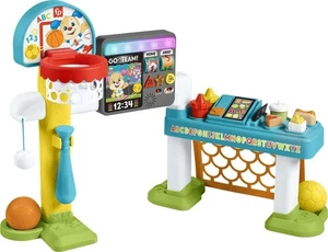 Fisher-Price Toddler Learning Toy Laugh & Learn 4-in-1 Game Experience Sports... - Picture 1 of 6