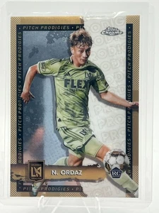 2024 Topps Chrome MLS #183 Pitch Prodigies Nathan Ordaz RC - Bild 1 von 2