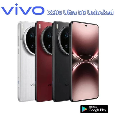 VAT Free! ViVO X200 Ultra 5G, Snapdragon 8 Elite 200MP Camera 6000mAh NFC OTA - Image 1 of 4