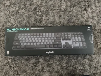 Logitech MX Mechanical Wireless Keyboard Graphite, Tactile Quiet - Image 1 of 4