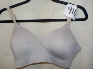 Body & BH grau konturiert Schalen BH ohne Bügel Größe L 3 Haken - Bild 1 von 2