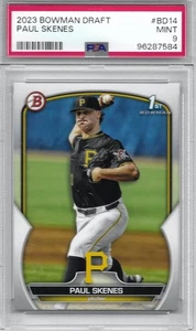 Bowman Draft 1st Paul Skenes RC 2023 PSA 9 #BD-14 Pittsburgh Pirates - Imagen 1 de 2
