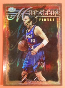 1996-97 Topps Finest Maestros 61 Doug Christie refractor con cáscara - Imagen 1 de 6