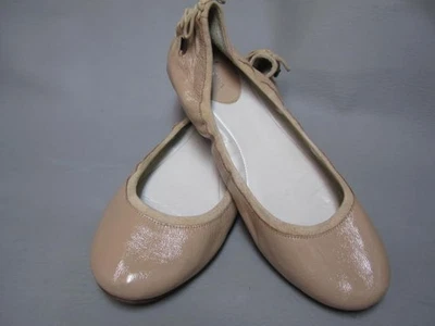 Maria Sharapova Cole Haan Bacara Ballet Pisos Nude Beige Charol Talla 9 B Foto 1 de 4