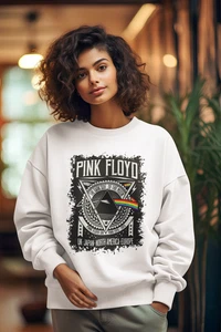 Pink Floyd Tour 2025 Jumper Dark Side of The Moon 1972 1973 Vintage Sweatshirt - Picture 1 of 9