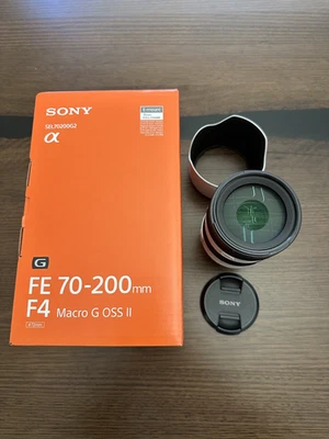 Sony FE 70-200mm F4 Macro G II OSS Full Frame E Mount Lens (SEL70200G2) - image 1 of 3
