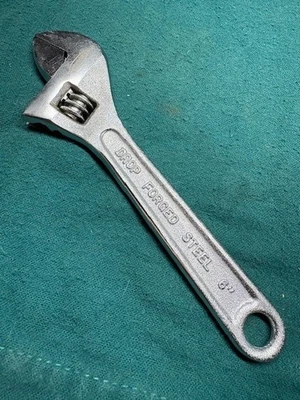 Drop Forged Steel 6" Adjustable Crescent Wrench - Image 1 of 4