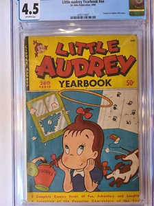 LITTLE AUDREY # 1 nn YEARBOOK ST.JOHN 1950 CGC 4.5 VERY SCARCE - Picture 1 of 2