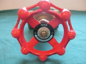 KITZ BRONZE GLOBE VALVE 1-1/4" CLASS 125, FIG AKG, UNION BONNET, RISING STEM - Picture 1 of 5