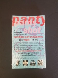 SEALED Mindless Self Indulgence 1999 Promo Cassette Bring The Pain & Panty Shot - Picture 1 of 2