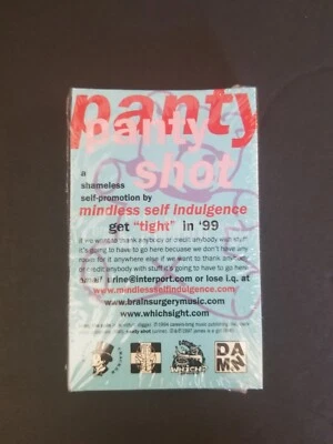 SEALED Mindless Self Indulgence 1999 Promo Cassette Bring The Pain & Panty Shot - Image 1 of 2