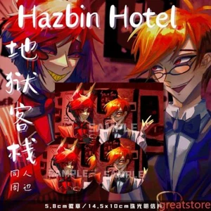 3/piezas Hazbin Hotel Alastor Insignia Postal Anime Colgante Juegos con disfraces Dibujos Animados Regalo - Imagen 1 de 1