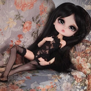 Dollmore barbie underwear 12inch Doll Size - Dress up Underwear Set (Black) - Picture 1 of 14