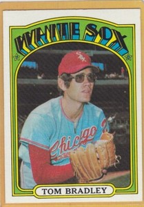 1972 TOPPS BASEBALL TOM BRADLEY #248 WHITE SOX EX/EXMT *A5763