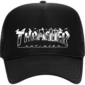 Thrasher Anti-Hero Pigeon Mag Truckermütze verstellbar schwarz - Bild 1 von 1