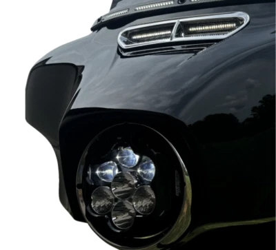 CUSTOM DYNAMICS 2001-2845 SD2-BW-W Shark Demon® Performance LED Headlight -  - Image 1 of 4