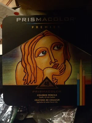 NEW Premier Prismacolor Premier Colored Pencils Set of 48 multicolor art artist - Image 1 of 2