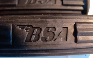 1971-72 BSA LOGO, A65 Lightning, Thunderbolt, Firebird, OIF, Rider Foot Peg SET - Picture 1 of 4